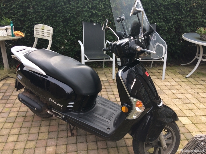 Kymco Like Retro zwart